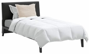 Edredão 2 pcs Branco 135 x 200 cm Penugem