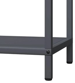 Suporte para lenha 40x25x90 cm aço laminado a frio antracite