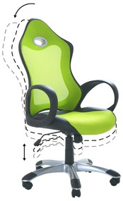 Cadeira de escritório verde lima iCHAIR Beliani