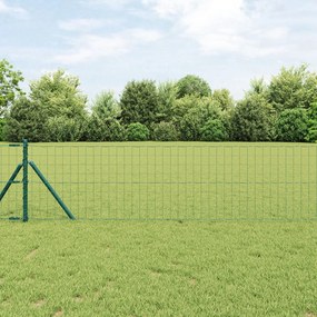 Cerca Euro Verde 0,4x25 m de Aço
