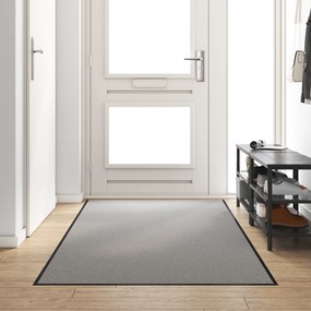 Tapete Retangular vidaXL Cinzento 120x300 cm