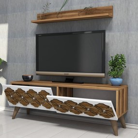 Unidade TV Nisan – Nogueira – 120 x 40 x 31,8 cm