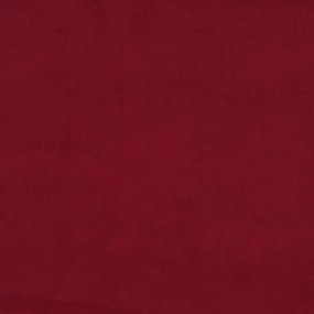 Cadeiras de jantar giratórias 2 pcs veludo vermelho tinto