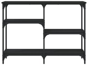 Mesa consola 102x29x75 cm derivados de madeira preto
