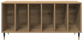 Armário de Registros vidaXL Carvalho Artesanal 100x38x48 cm Madeira Re