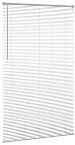 Persiana de Janela com cortinas Outros Manual Prata 80 x 130 cm Alumín