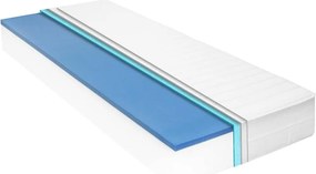 282795 vidaXL Colchão 180x200 cm espuma viscoelástica c/ memória 18 cm H2