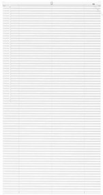 Persiana de Janela com cortinas Outros Manual Branco 80 x 130 cm Alumí