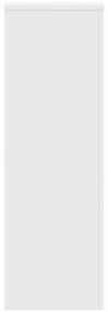 Suportes para plantas 2pcs 33x33x100cm derivados madeira branco