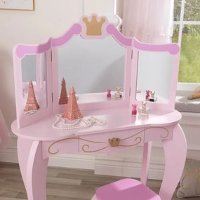 Toucador e Cadeira Infantil Princesa