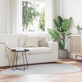 vidaXL Tapetes de área HUARTE Cinzeto 140 x 200 cm Poliéster