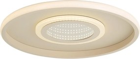 Candeeiro de Teto Moderno Branco incl. LED comutador de 3 fases - Frini