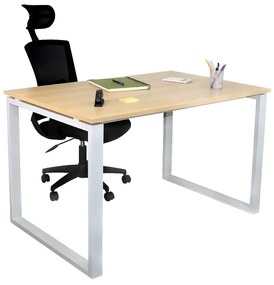 Secretária de Escritório 1200x800x750mm Faia Agnes Qualita - Riva