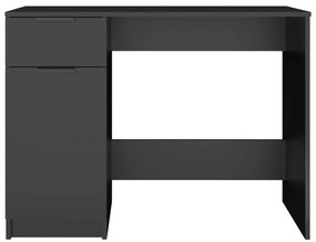 Secretária 100x50x75 cm derivados de madeira preto