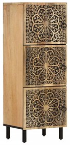 vidaXL Móvel de apoio 40x33x110 cm madeira de mangueira maciça