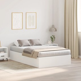 Cama com Armazenamento vidaXL Branca 120x200 cm