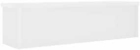 Rack cozinha empilhável branco 50x15x16 cm madeira engenheirada