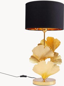 Candeeiro de mesa grande Flores Gold