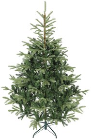 Árvore de Natal Artificial 180 cm com 772 Ramos Densos e Suporte Metálico Dobrável para Interior Verde