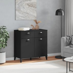 Aparador VIKEN 80x40x80 cm derivados de madeira preto