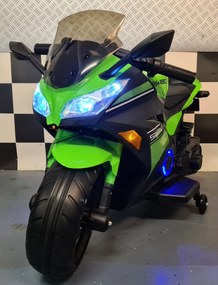 MOTO INFANTIL ELÉTRICA NINJA 12V VERDE