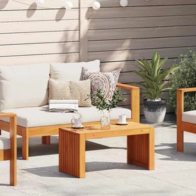 vidaXL Mesa de centro Castanho 70 x 35 x 35 cm