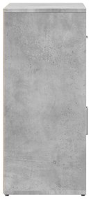 Aparador 60x31x70 cm derivados de madeira cinzento cimento