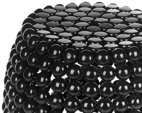 Mesa de apoio pequena preta UHANA  Beliani