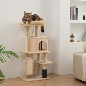 PawHut Arranhador para Gatos Grande Altura 104 cm Arranhador para Gato