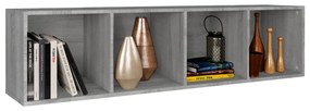 Estante/Móvel de TV 36x30x143 cm madeira proc. sonoma cinza