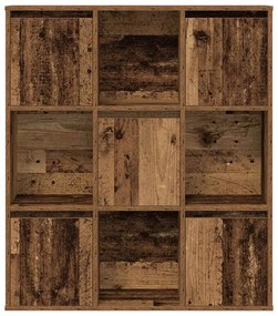 Estante 89x24x101,5 cm derivados de madeira madeira velha