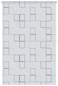 Estore de rolo para o duche 160x240 cm quadrados