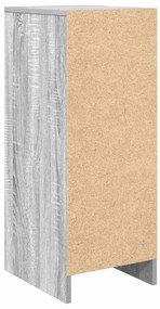 Sapateira 29,5x34x76 cm derivados de madeira cinzento sonoma