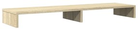 Suporte para monitor derivados de madeira carvalho sonoma