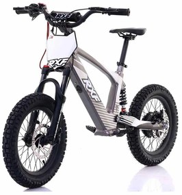 Bicicleta elétrica infantil sem pedais 500W 36V 5Ah 16” RXF Evo Cinzenta