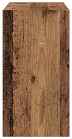 Armário de pia Madeira Velha 63x29x55 cm