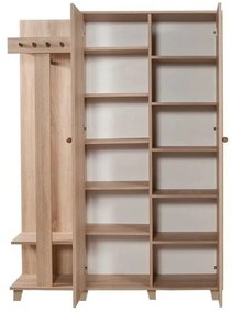 Cabide Garmanto – Carvalho Sonoma – 135 cm x 194 cm x 36 cm