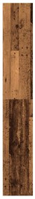 Estante 80x30x189 cm derivados de madeira madeira velha