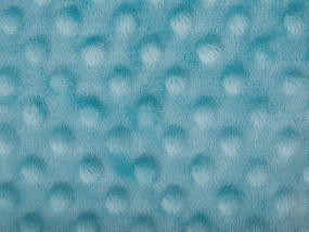 Manta azul claro 200 x 220 cm SAMUR Beliani