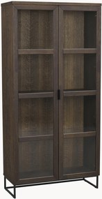 Vitrine em madeira de carvalho Everett