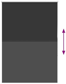 Persiana de enrolar 100x175 cm largura tecido 95,7 cm poliéster