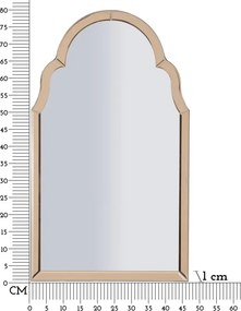 ESPELHO DE PAREDE TANGIER 47X1X80 CM (TAMANHO DO ESPELHO INTERIOR 41X74) ROSA
