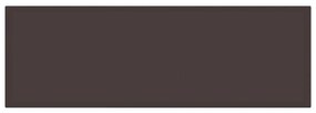 Conjunto de Jantar para Jardim 13 pcs Marrom e Taupe