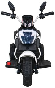 Mota elétrica para crianças 6V, Fast Tourist, 1,5 a 4 anos Branca