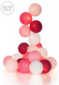 Grinalda Sweet Pink - 10 luzes (em linha)