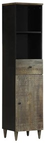 vidaXL Armário de casa de banho 38x33x160 cm mangueira maciça