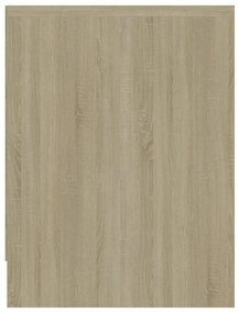Mesa de cabeceira 40x30x40 cm derivados madeira carvalho sonoma
