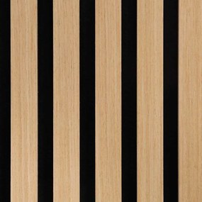 Painéis de parede acústicos 8 pcs ripado 60,5x60 cm