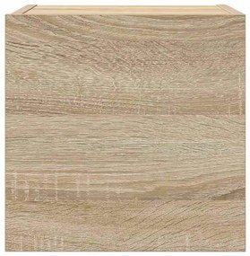 Móveis de TV de parede 2 pcs 30,5x30x30 cm carvalho sonoma