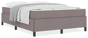 Cama Box Taupe, Preto 140 x 200 cm
